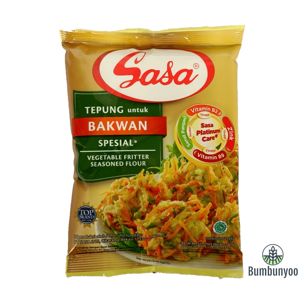 

Sasa Tepung Bumbu Bakwan | 90 Gram | Tepung Bumbu & Bumbu Masak Instan