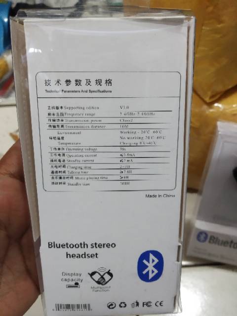 Headset Bluetooth Music Samsung