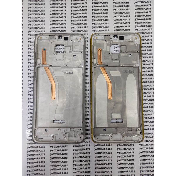 FRAME BEZZEL TULANG TENGAH DUDUKAN LCD XIAOMI REDMI NOTE 8 PRO ORIGINAL