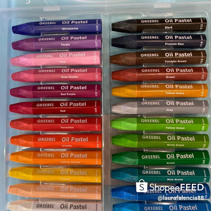 

Crayon Greebel 24/ Greebel oil pastels