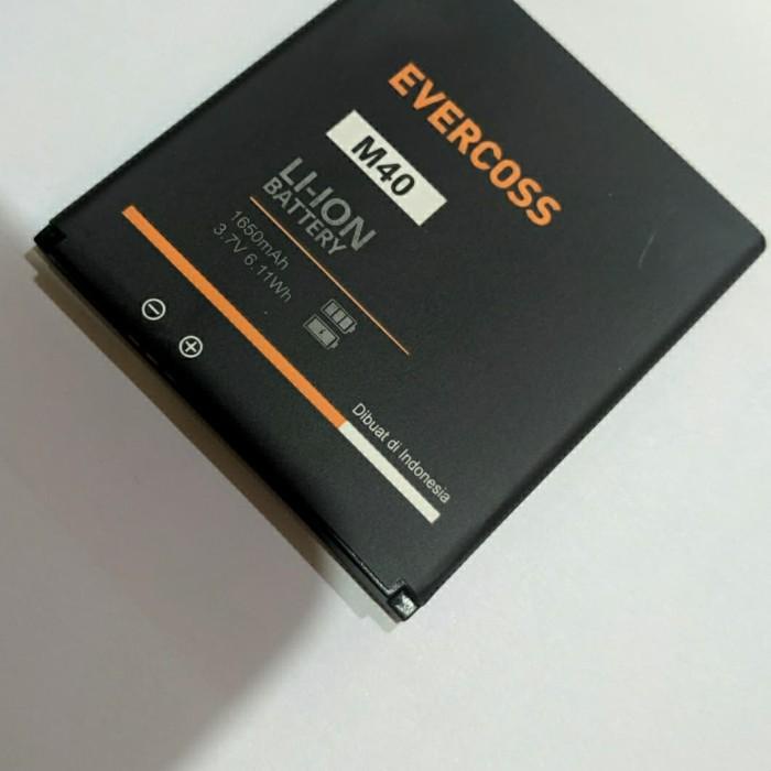 BATTERY / BATERAI EVERCOSS M40 ORIGINAL 100 %