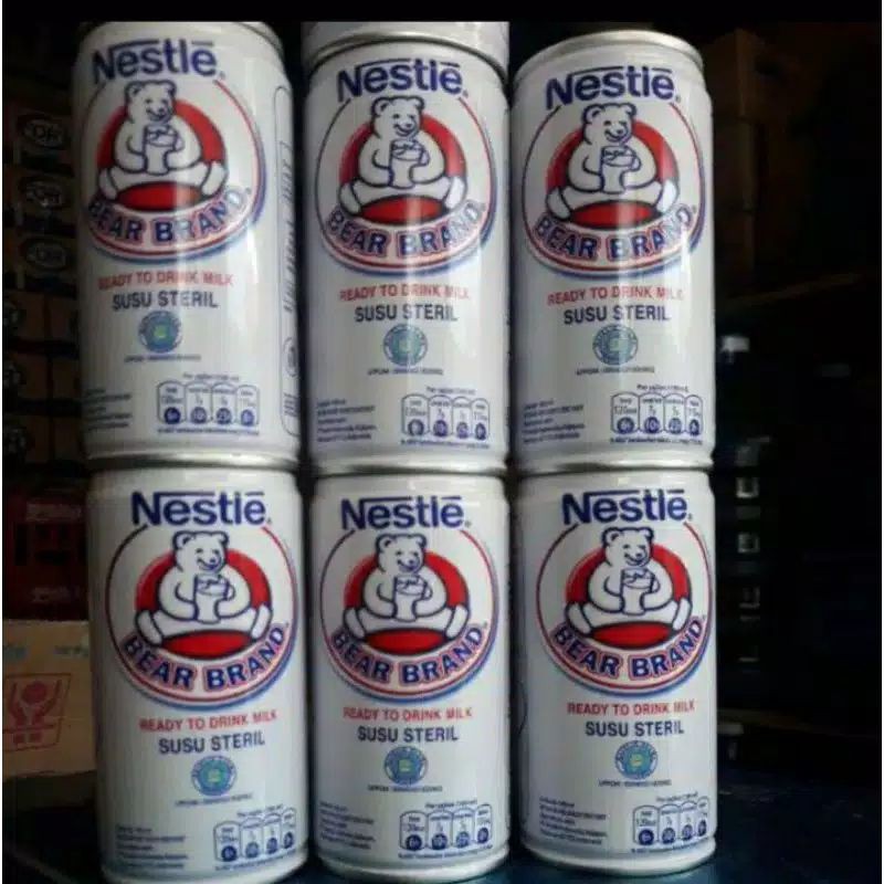 BEAR BRAND 189ml SUSU BERUANG/SUSU KALENG/SUSU MURNI