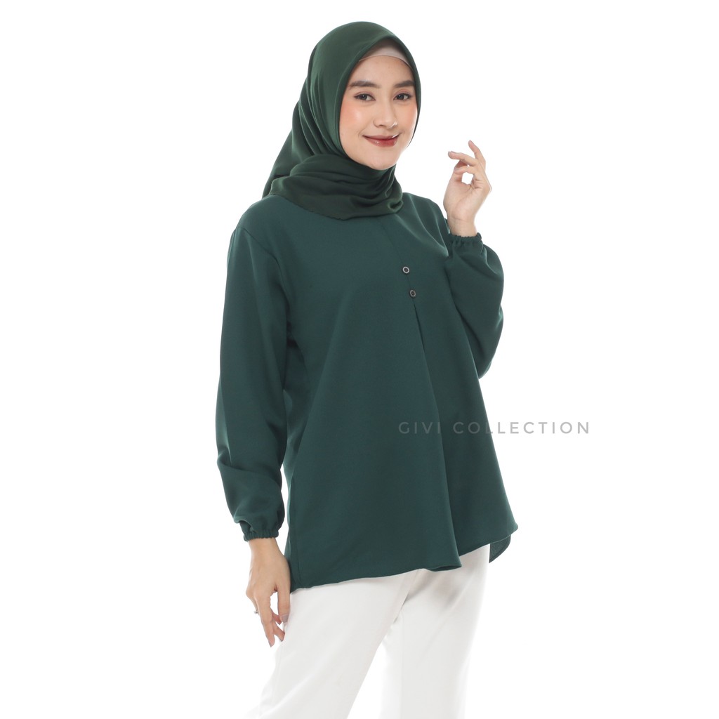 Nayla blouse / atasan wanita/baju wanita