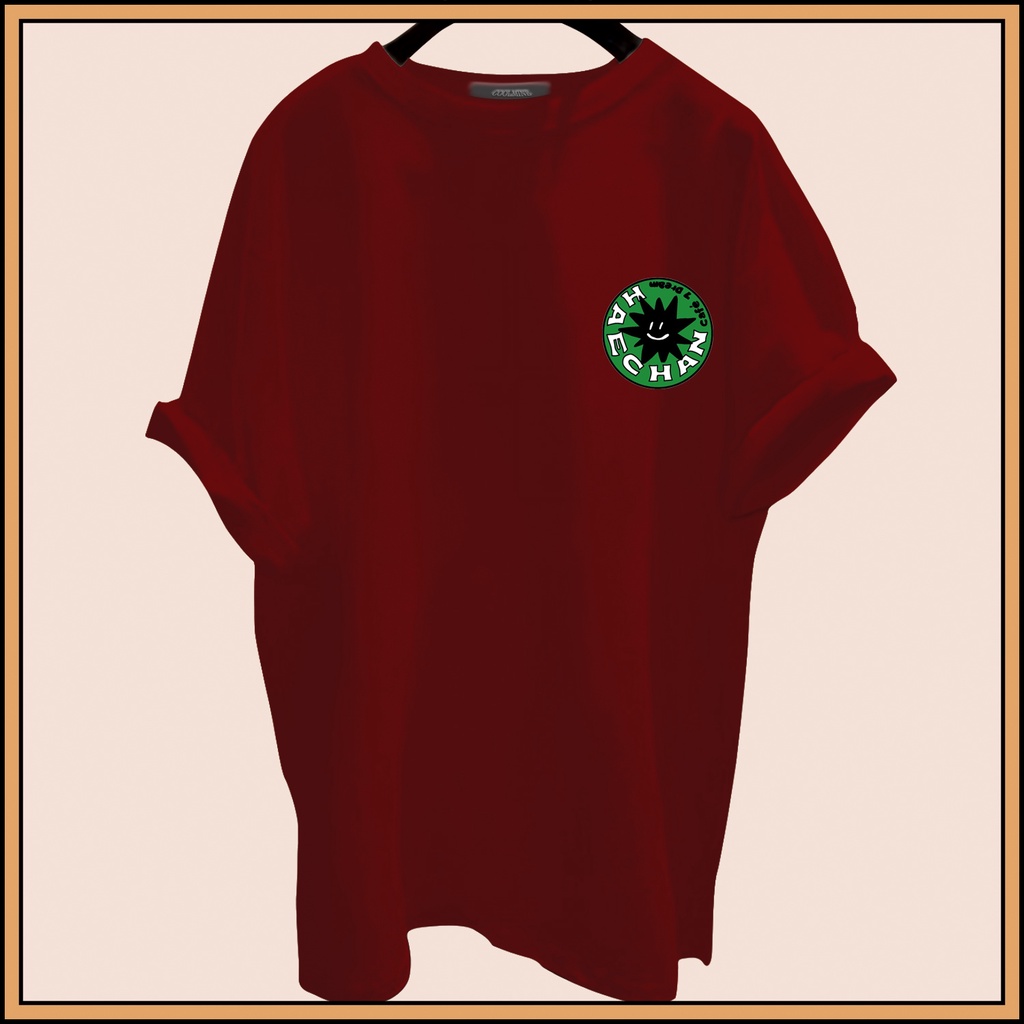 CALVIERO SHOP - BAJU KAOS ATASAN WANITA HAE LOGO PRINT