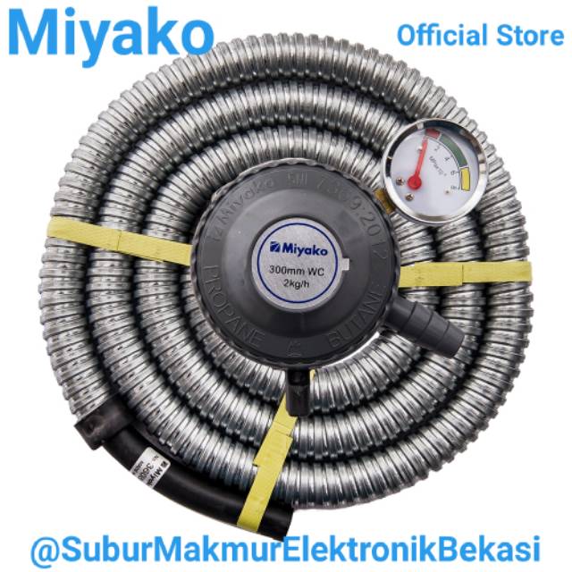 Selang Gas Paket Miyako RMS-206M