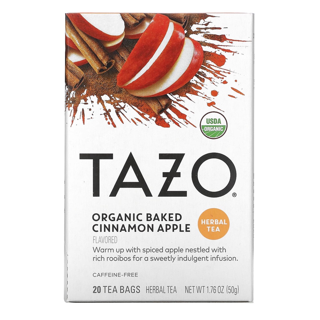 

Tazo Herbal Tea Organic Baked Cinnamon Apple 50 Gram