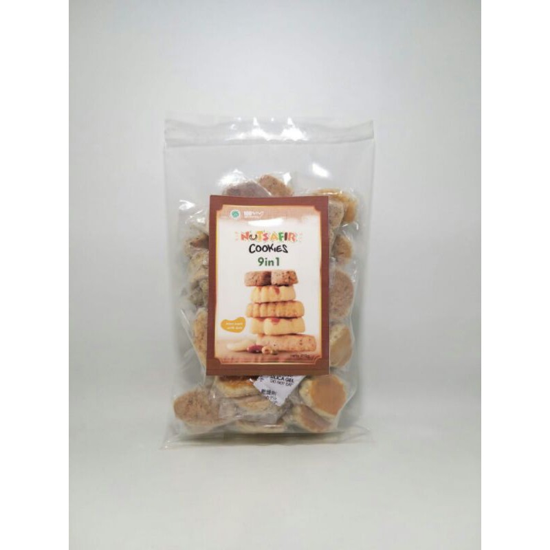 NUTSAFIR COOKIES MIX 9 IN 1 REFILL HEMAT OLEH2 KHAS LOMBOK