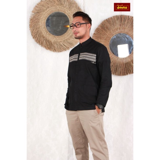 Dannis | K 210905 LPJ Baju Koko Muslim Pria Dewasa