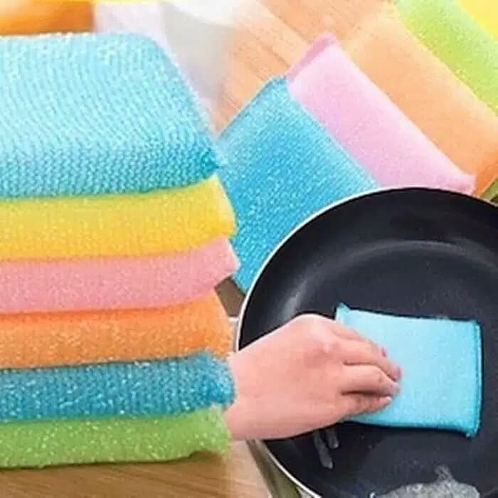 sponge cuci piring warna warni