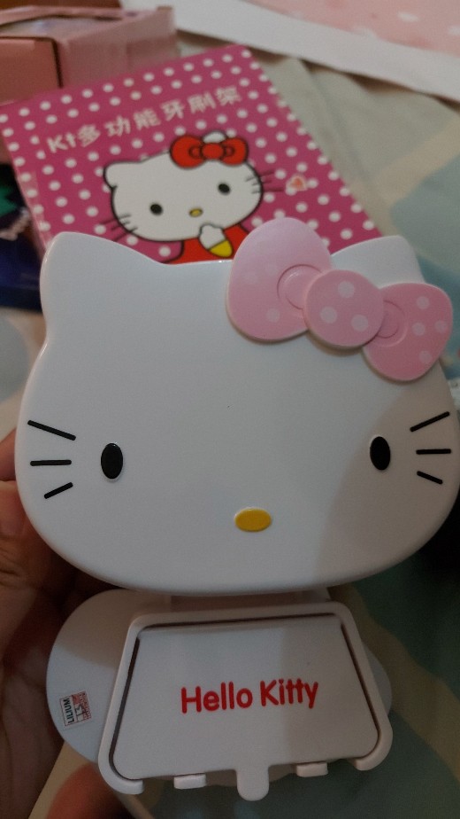 Tempat Sikat Gigi Odol Sisir Hello Kitty Multifungsi Toothbrush Holder