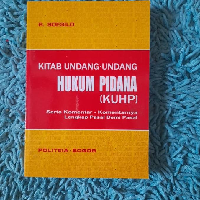 

kitab undang-undang hukum pidana KUHP R.Soesilo Kode 663