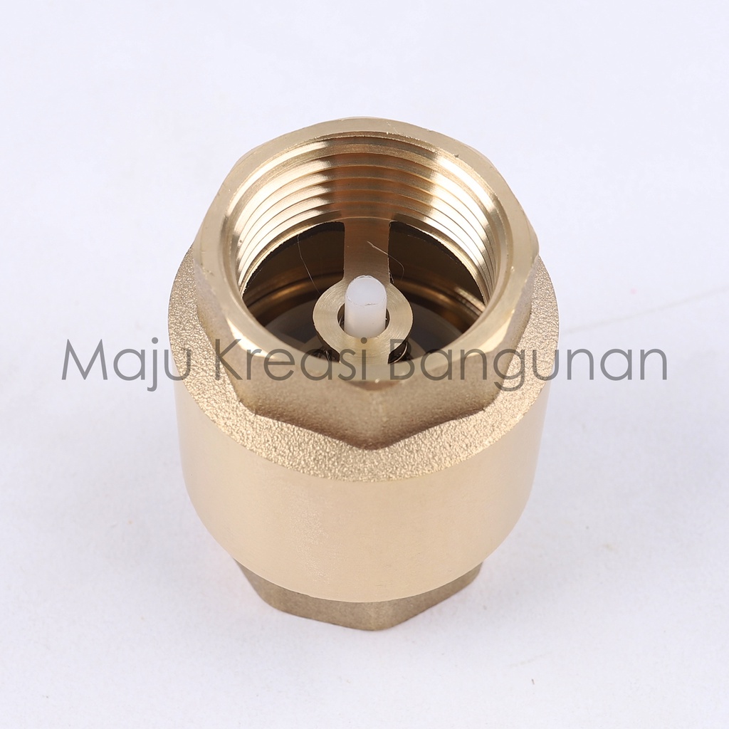 Tusen Klep Soligen 1 Inch Kuningan Tosen Tossen 1&quot; Inci In Foot Klep Valve Brass Otomatis Pompa Air