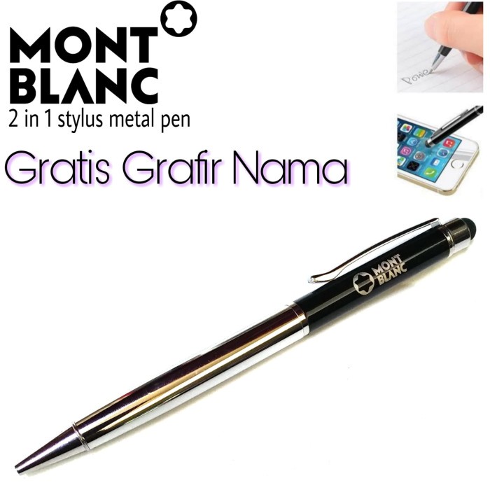 

pulpen montblanc stylus gratis grafir nama bukan parker sheafer promo