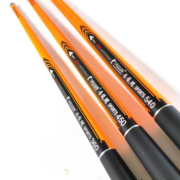 Joran Tegek Oregon Sport 360 450 540 630 720 Cm Carbon Ruas Panjang