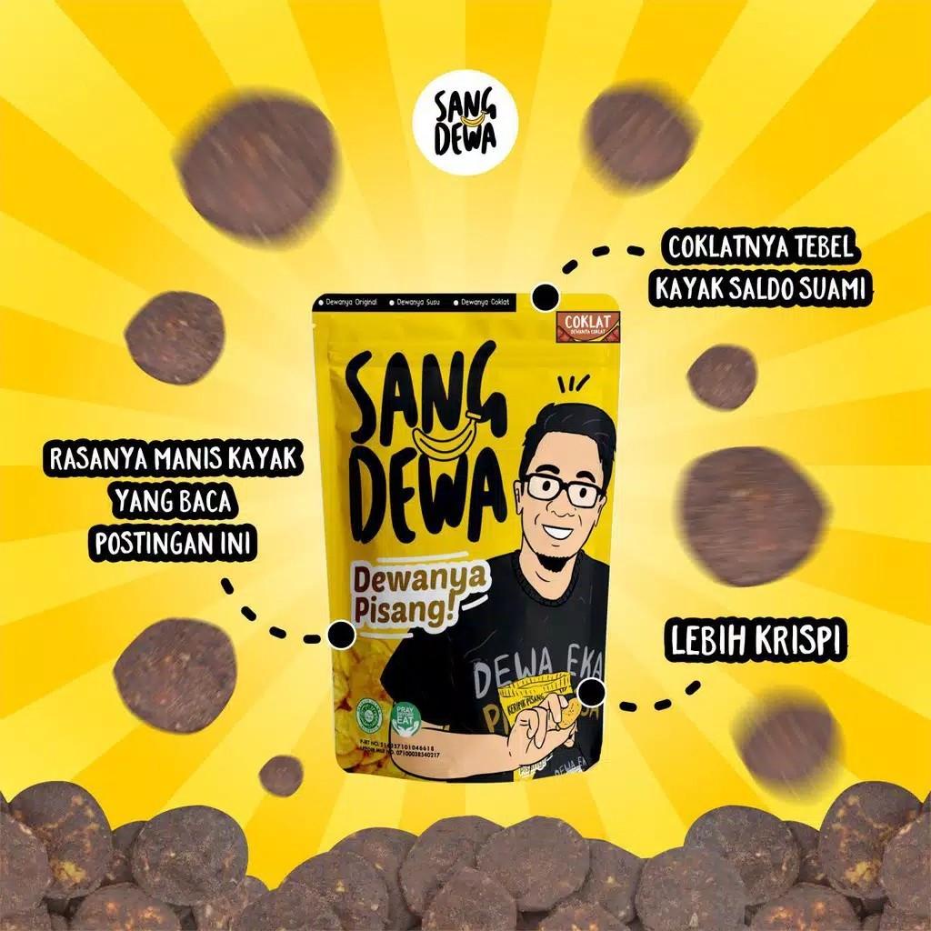 

[BISA COD] KRIPIK PISANG COKLAT PREMIUM SANG DEWA BUMBU TEBAL KEKINIAN BANYAK RASA VIRAL KHAS LAMPUNG