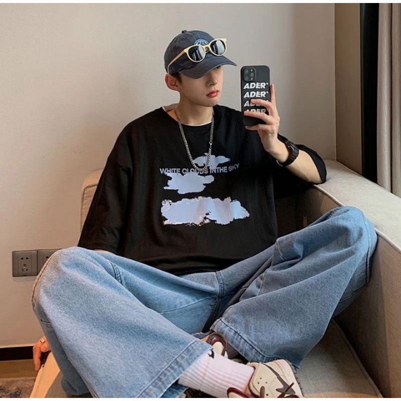 Clouds Unisex Loose-Fit T-Shirt