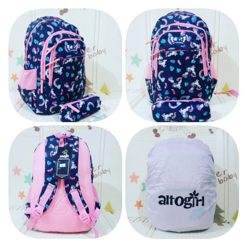 Tas ransel anak perempuan SD Original Alto