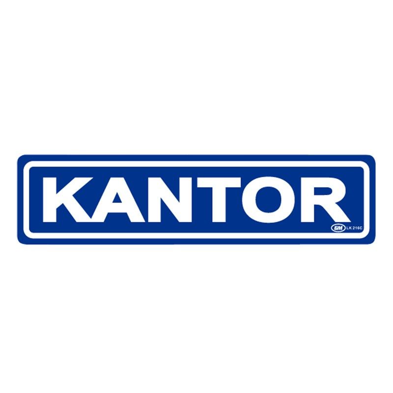 

Papan Tanda / Sign Board / Label Acrylic KANTOR LK 216 C