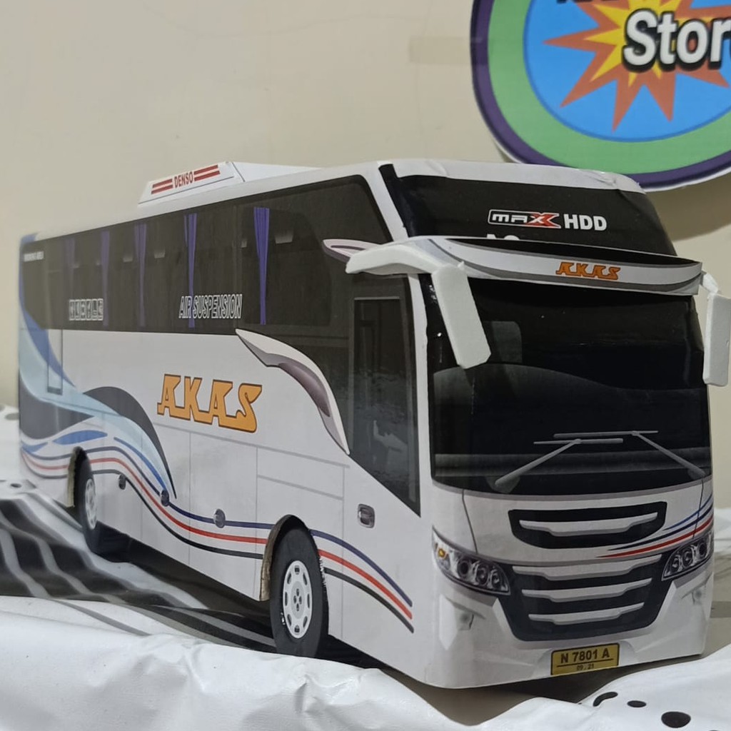 miniatur bus bis mainan bus bis shd AKAS