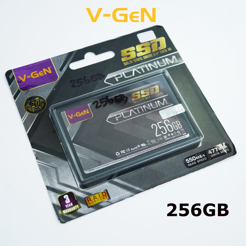 HARDDISK SSD 256GB SSD VGEN 256GB SATA3 ORIGINAL RESMI