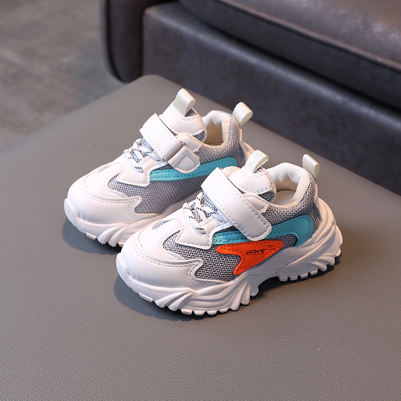 Sneaker Sepatu Anak Laki Laki import sepatu anak Perempuan impor Casual Import Usia 0-5 Thn-2