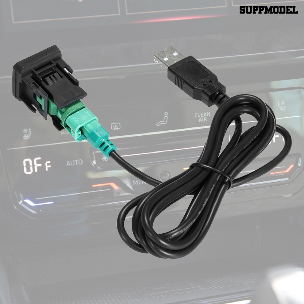 Kabel Adapter Audio CD Player USB 130cm Plug Play Untuk Volkswagen