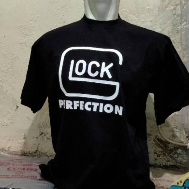 Tshirt kaos baju glock perfection pistol