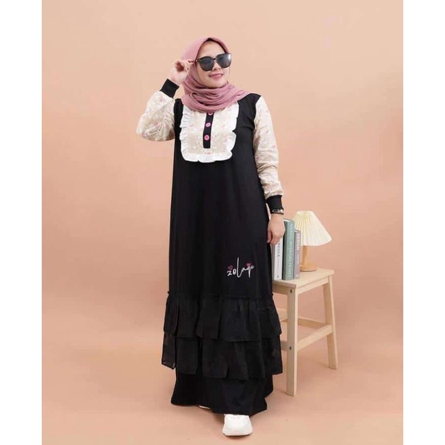 GAMIS HINOC DRESS ZOLAQU ORIGINAL