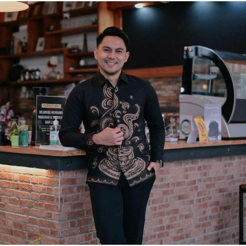 ADA ANAK KOPIKA PUTRA kemeja batik pria lengan panjang terbaru ORIGINAL BY S &amp; E