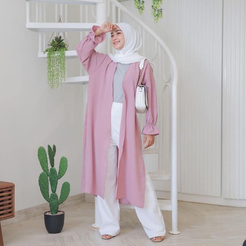 KOLEKSI TERBARU REGINA LONG OUTER MUSLIMAH