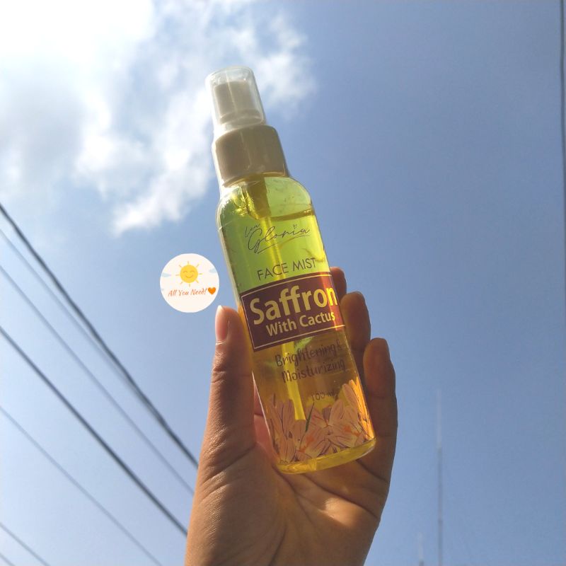 BPOM Face Mist Glowing Saffron by Lea Gloria // Face Mist Saffron 100ml
