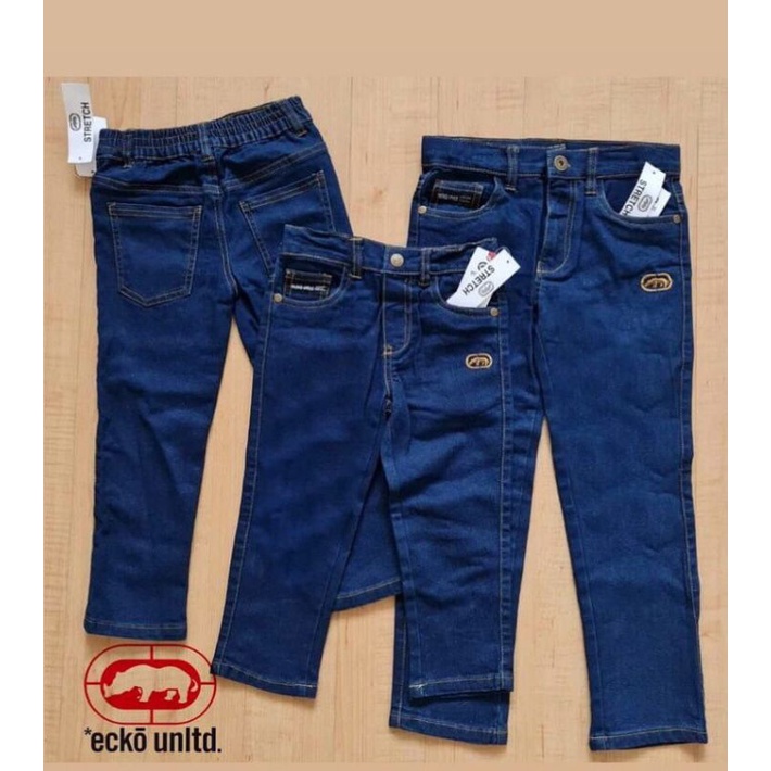 12m-12T Jeans Ecko / Jeans Echo / Jeans Ori / Jeans Anak / Jeans Panjang Anak