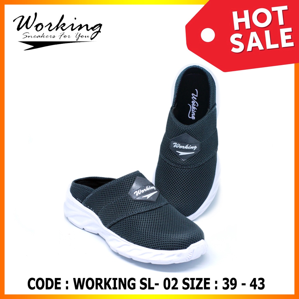 Working Sneakers For You Sepatu Pria Slop SL-02