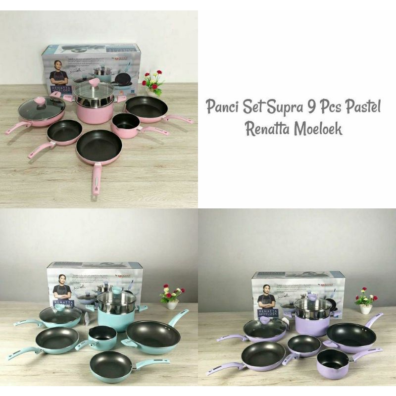 panci set Supra chef Renata pastel