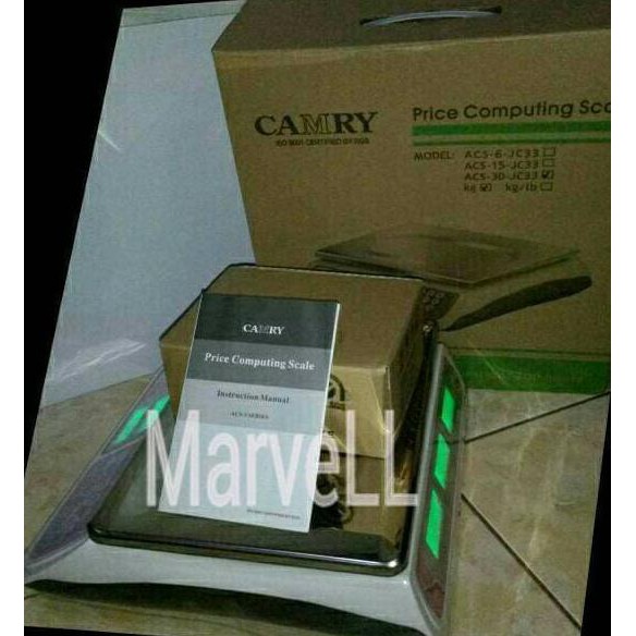 Timbangan duduk digital camry