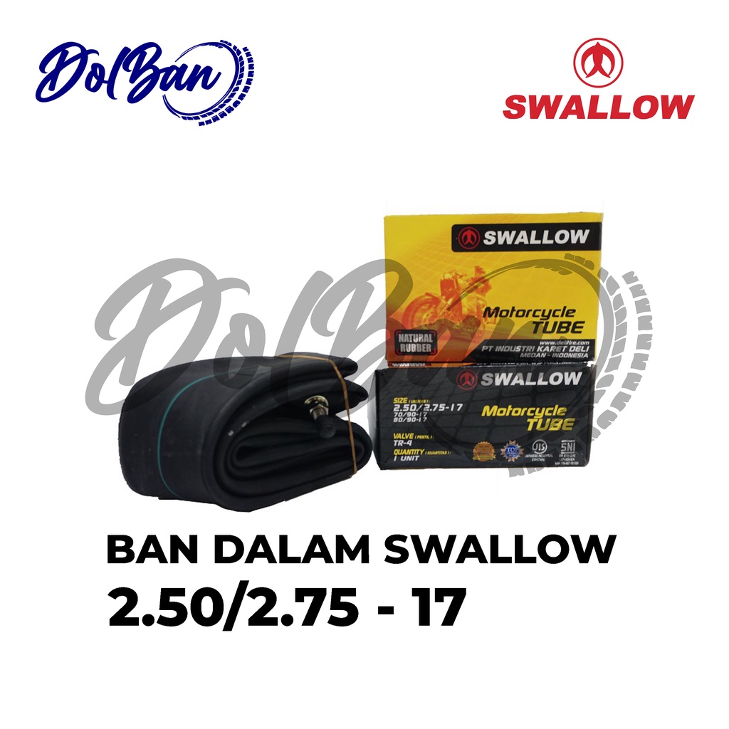 BAN DALAM SWALLOW 250/275-17 RING 17