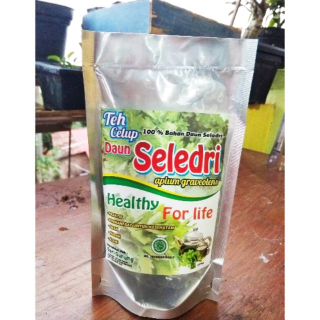 

Teh Celup Daun Seledri Asli Sari Gunung