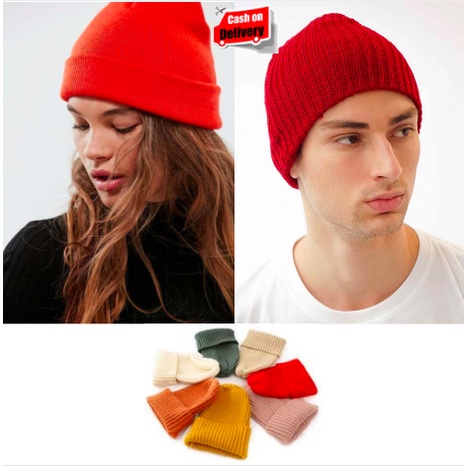 Kupluk / Beanie Hat Kualitas Remaja Dewasa Laki Perempuan Bahan Rajut