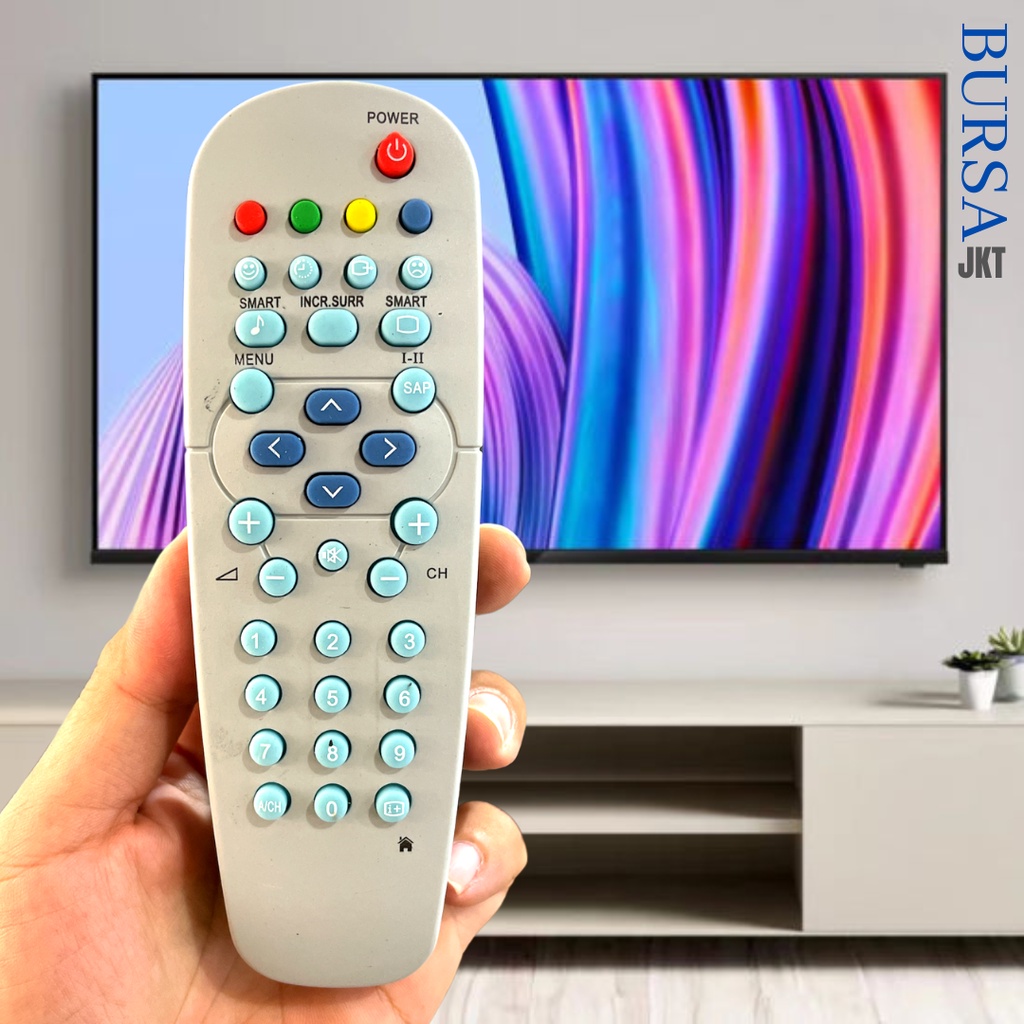 REMOTE REMOT TV PHILIPS UNIVERSAL LANGSUNG PAKAI TABUNG LCD LED CH920TR