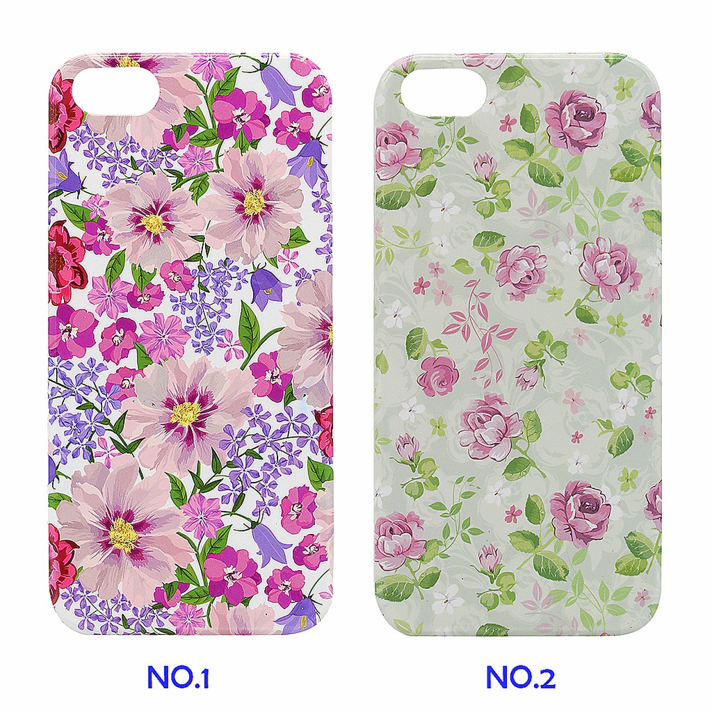 Soft Case Fancy IPhone 5s / SE ARU Original Motif Bunga