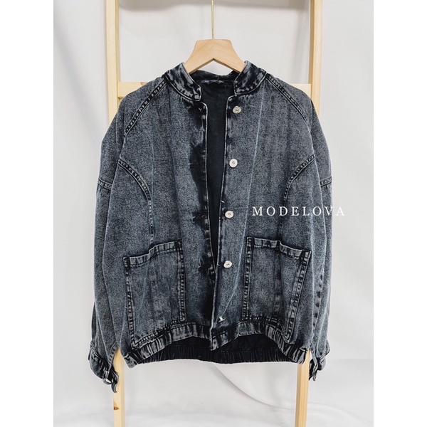 MDLV ~ Jaket Jeans D 4113 Jaket Jeans Cewek Jaket Jeans Premium Jaket Jeans Import Good Quality Women Jeans Jaket Fashion Import