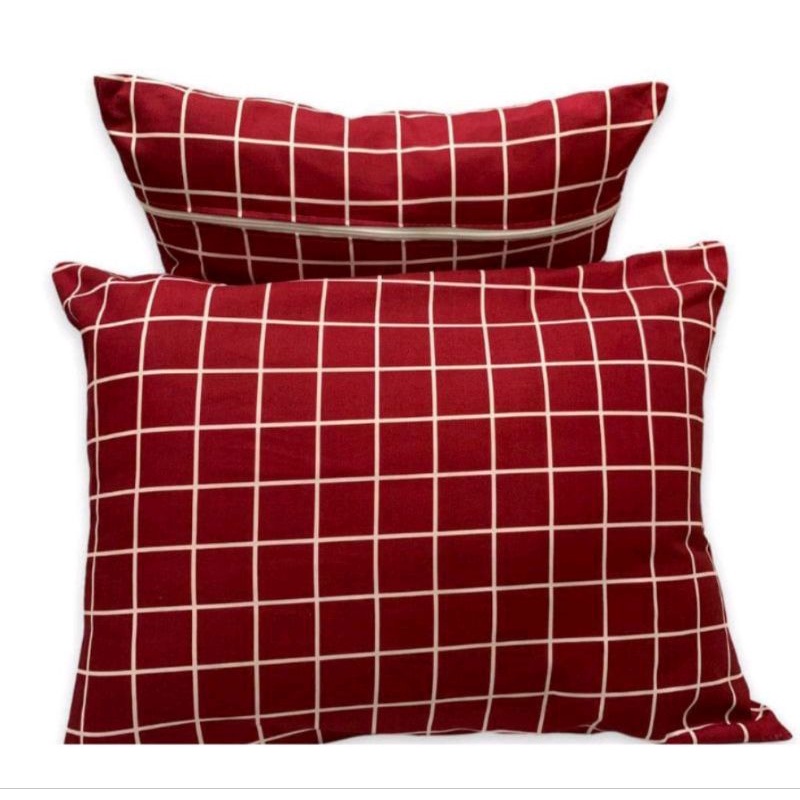 Sarung Bantal Tidur Model Resleting 45 x 60 cm Motif Terbaru