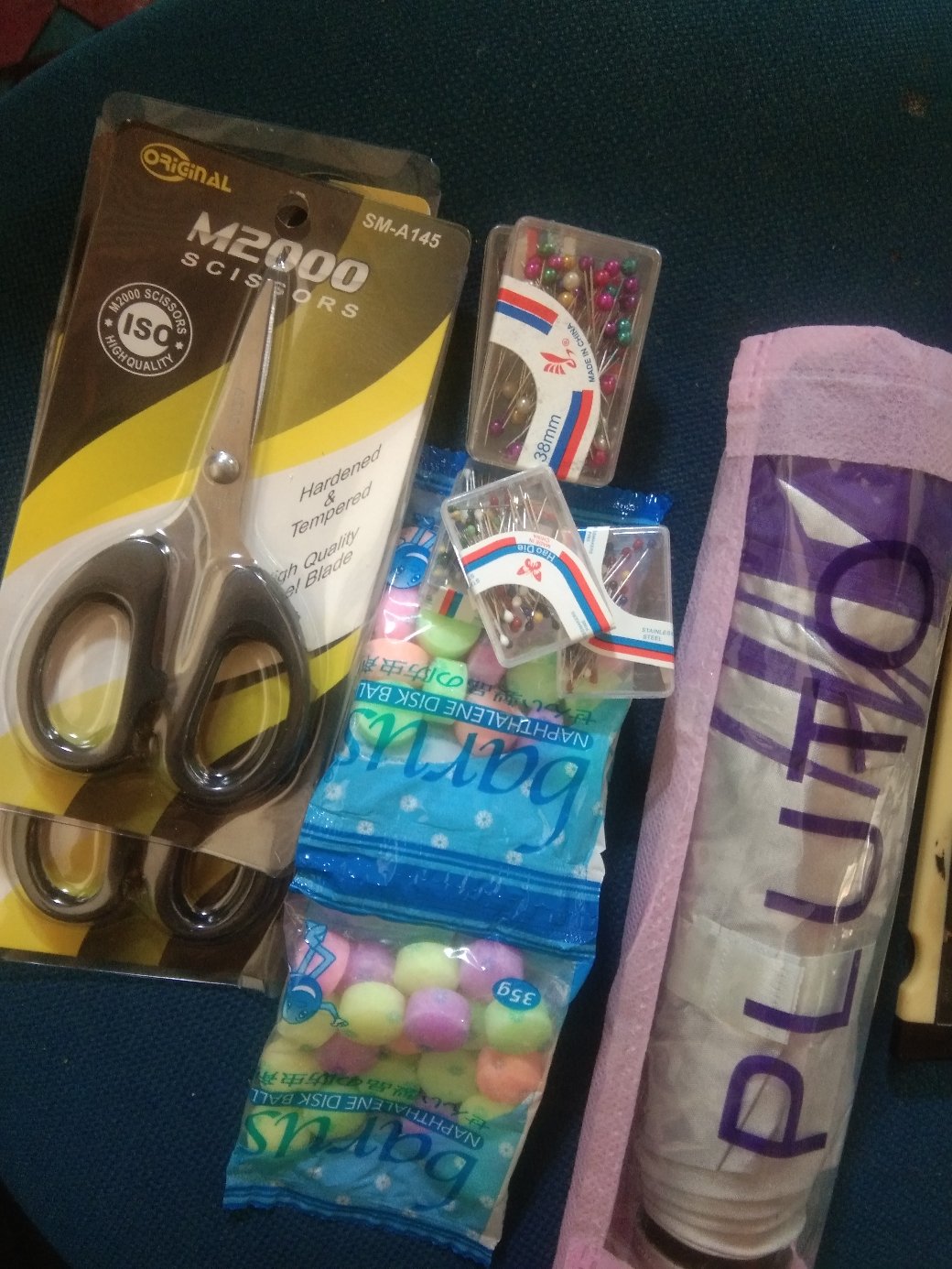 Payung Lipat 3 Pluto Warna Warni ( Random Colour )