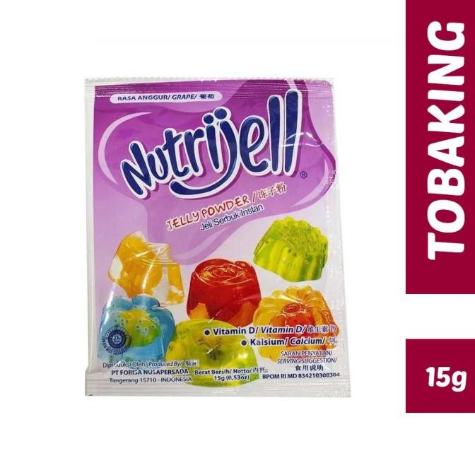 

Nutrijell anggur 15 gr TERPERCAYA Kode 941