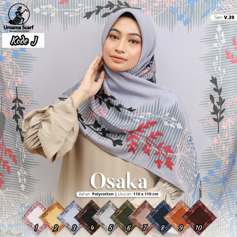 HIJAB SEGIEMPAT VOAL MOTIF OSAKA UMAMA-4