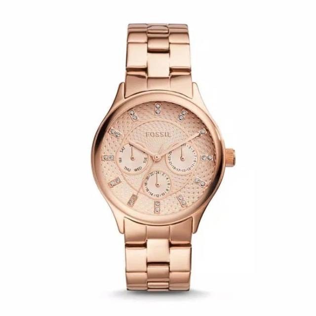 Fossil BQ1561 Jam Tangan Wanita Rosegold