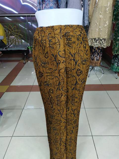 (DIJAMIN REAL PICT) Rok Plisket Murah