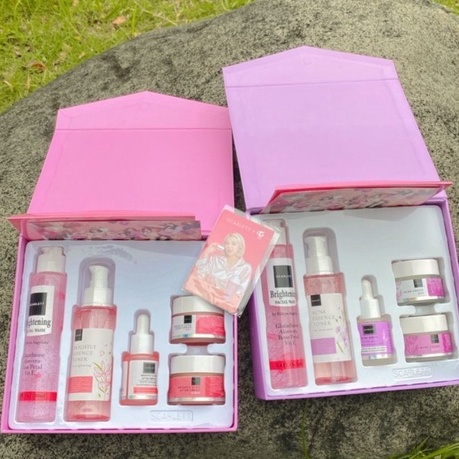 Scarlett Whitening Bright care spesial / Acne Care Special Package BPOM / paket set scarlett