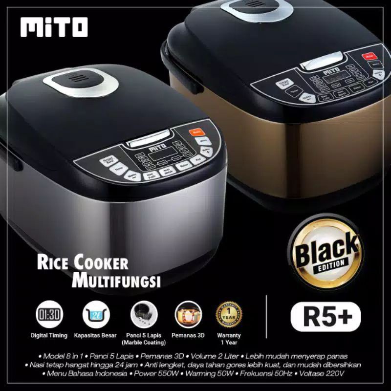 RICE COOKER MITO DIGITAL R5