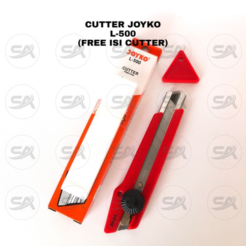 

CUTTER BESAR JOYKO L-500 PEMOTONG KERTAS (FREE ISI PISAU)